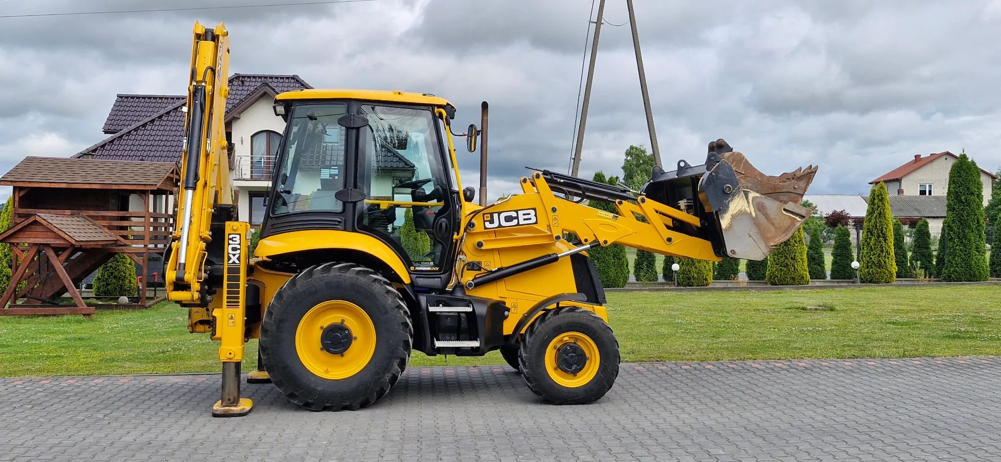 JCB 3CX/ Jak Nowa/ Maszyna sprowadzona/ 110KM/  Koparko-ładowarka JCB 3CX 4CX tj CAT 432