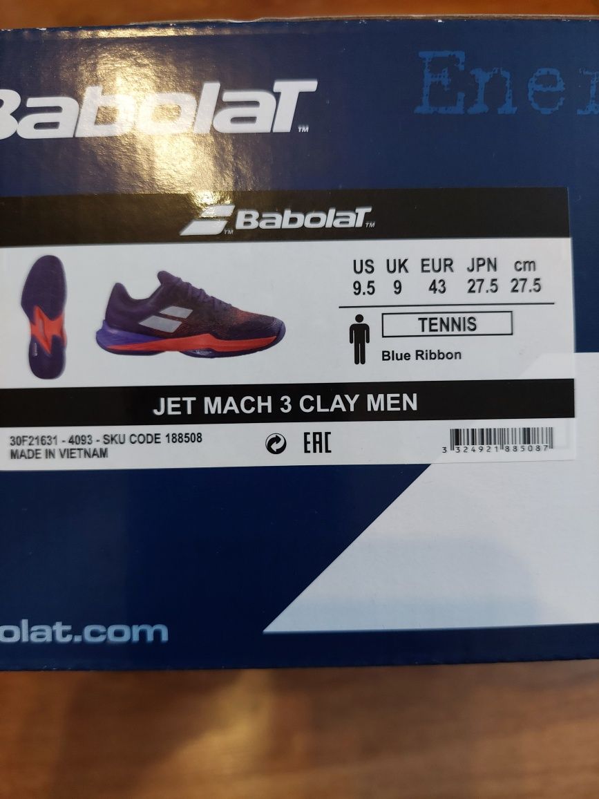 Buty tenisowe Babolat  Jet Mach 3 Clay Men