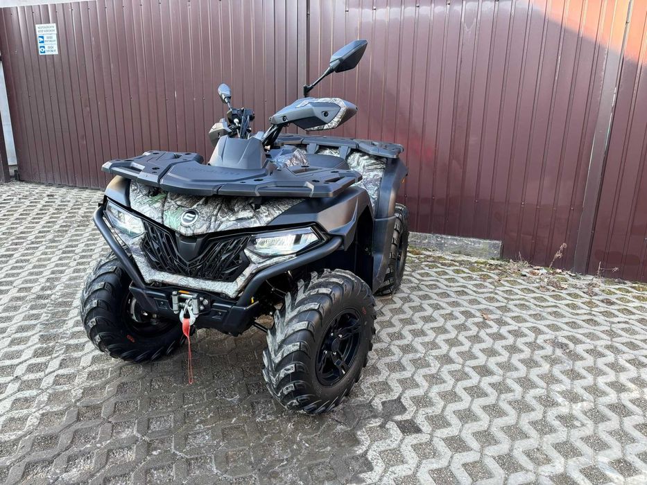 Cf moto 625 S EPS Camo 2023r Jak nowy Rejestracja Raty Serwis Dostawa