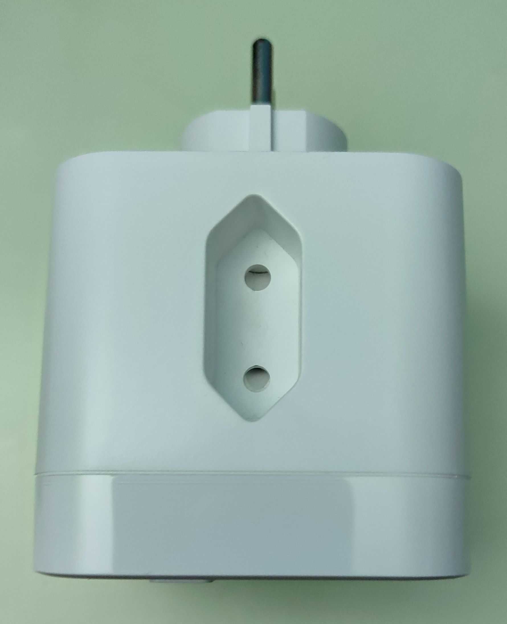 CARREGADOR Jsver Tomada 3 Vias Multi Socket Cubo 3 Usb Proteção