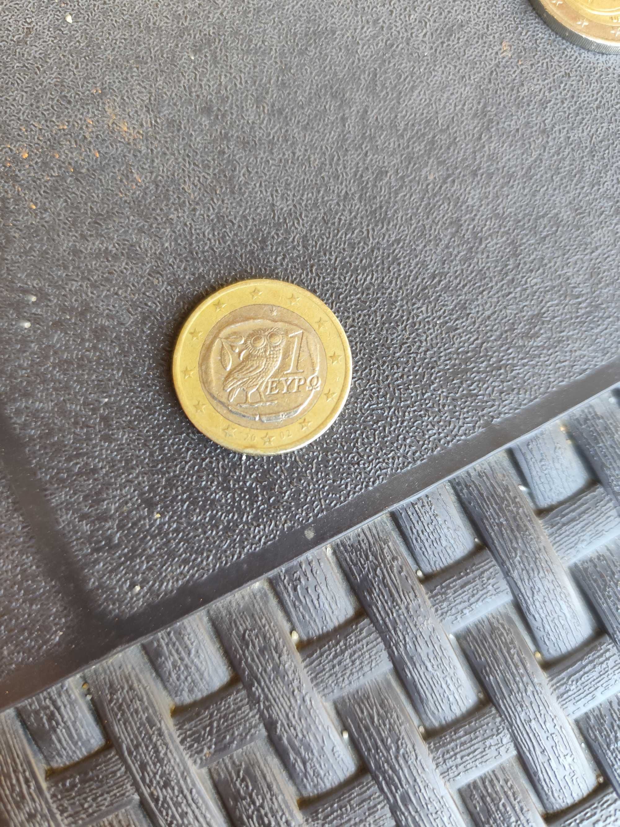 Moeda rara de 1 e 2 euros mocho com s na estrela