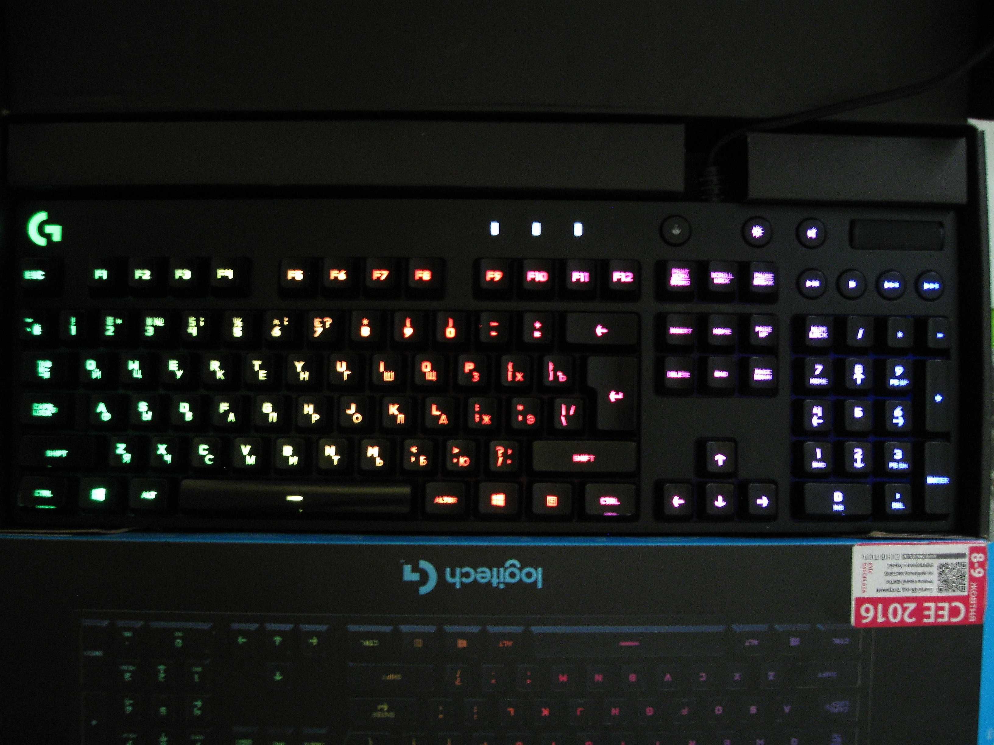 Клавіатура Logitech G810 ORION