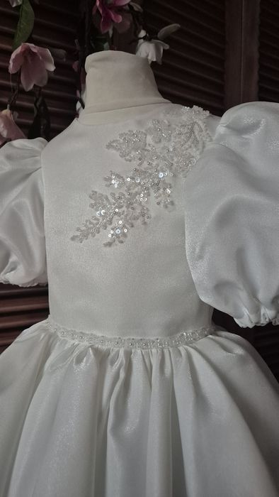 Святкова пишна сукня 104-110 на новорічний ранок, свято Миколая.