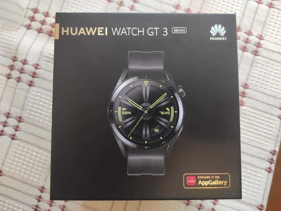 Huawei Watch GT 3 czarny/ komplet/ Gwarancja