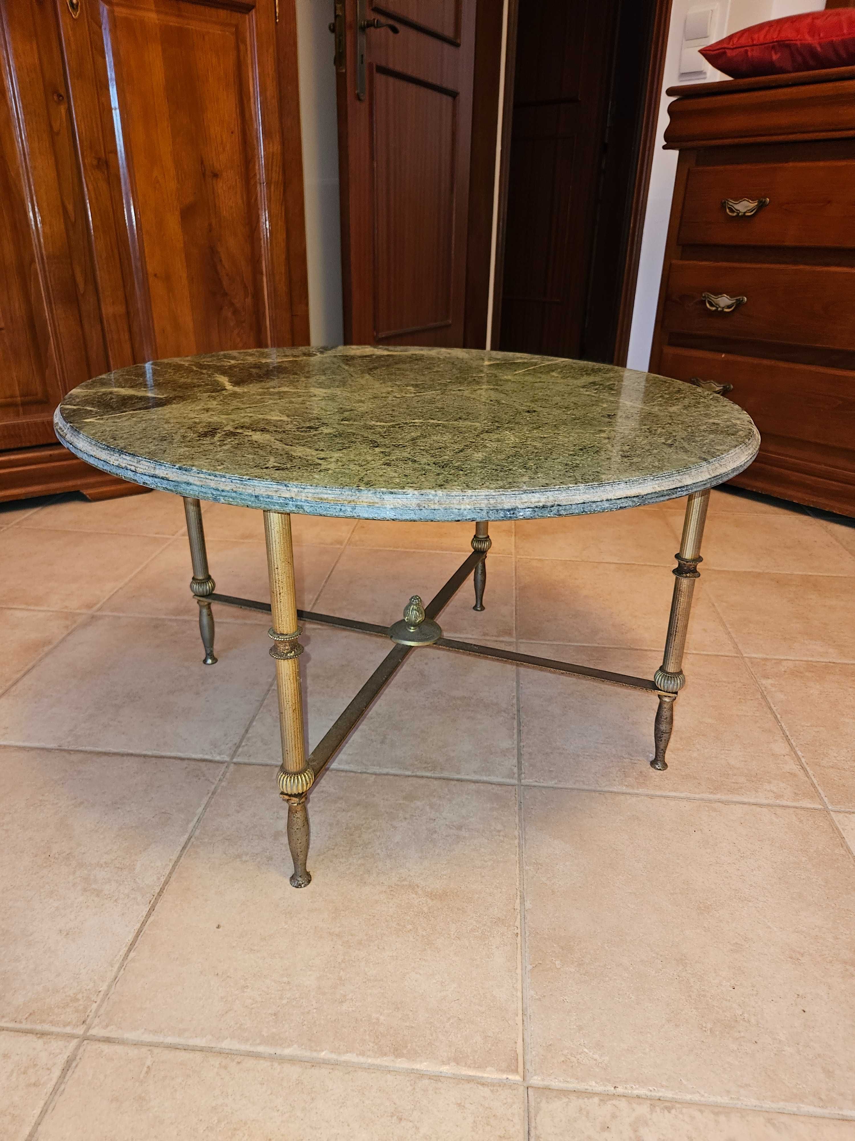Mesa sala de estar em mármore