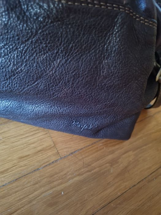 Mala em Pele Castanha da Rufel