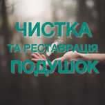 Чистка та реставрація подушок пух-перо