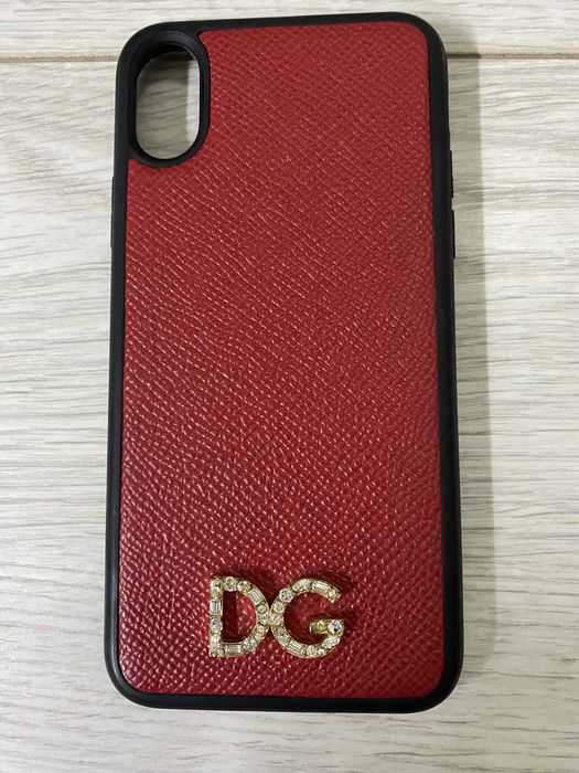 Чохол до iphone 10 xs Dolce Gabbana шкіра, оригінал