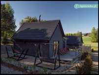 Domek całoroczny kominek,balia z jacuzzi,jezioro,sauna wolny 26-30.07
