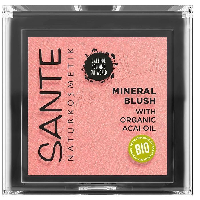 Sante Mineral Blush Naturalny Róż Mineralny 01 Mellow Peach 5G (P1)