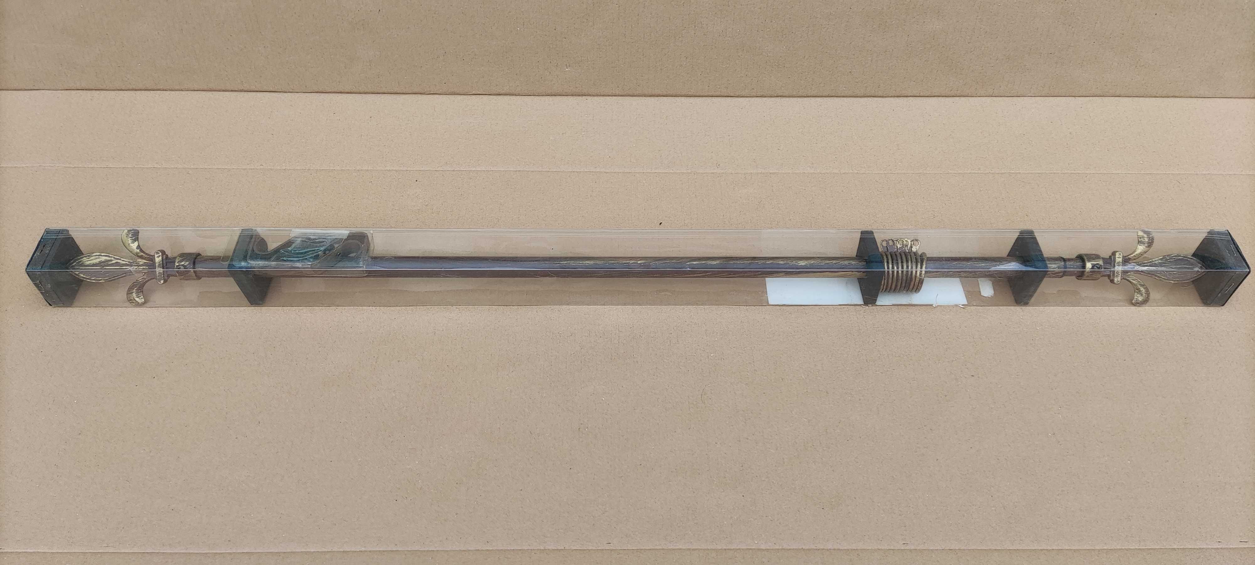 Varão Estilo Vintage Barra Cortina Coleção Clássico Antigo