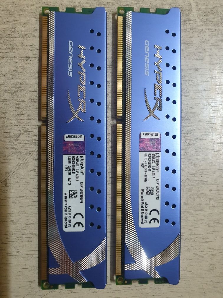 Kingston HyperX Genesis KHX1600C9D3/4G 2x4GB