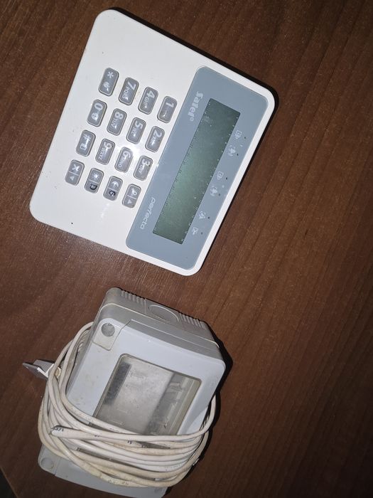 Alarm Satel + czujnik temperatury