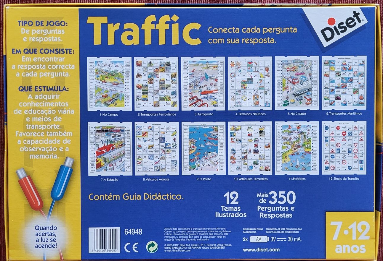 Jogo didático Traffic NOVO