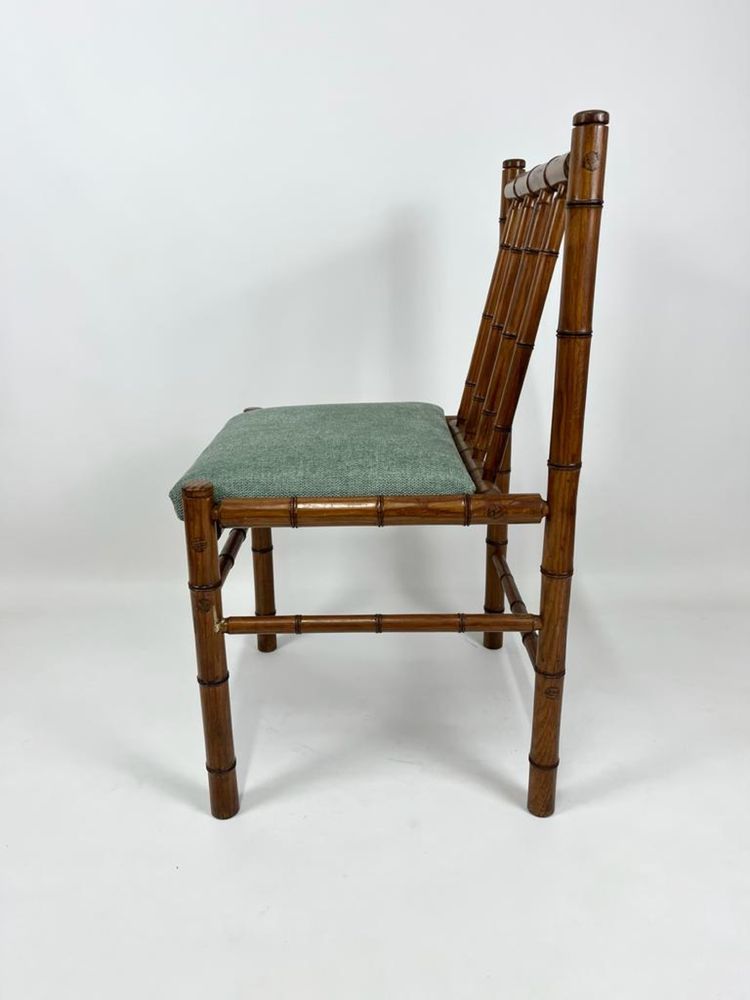 Cadeira vintage imitação bambu