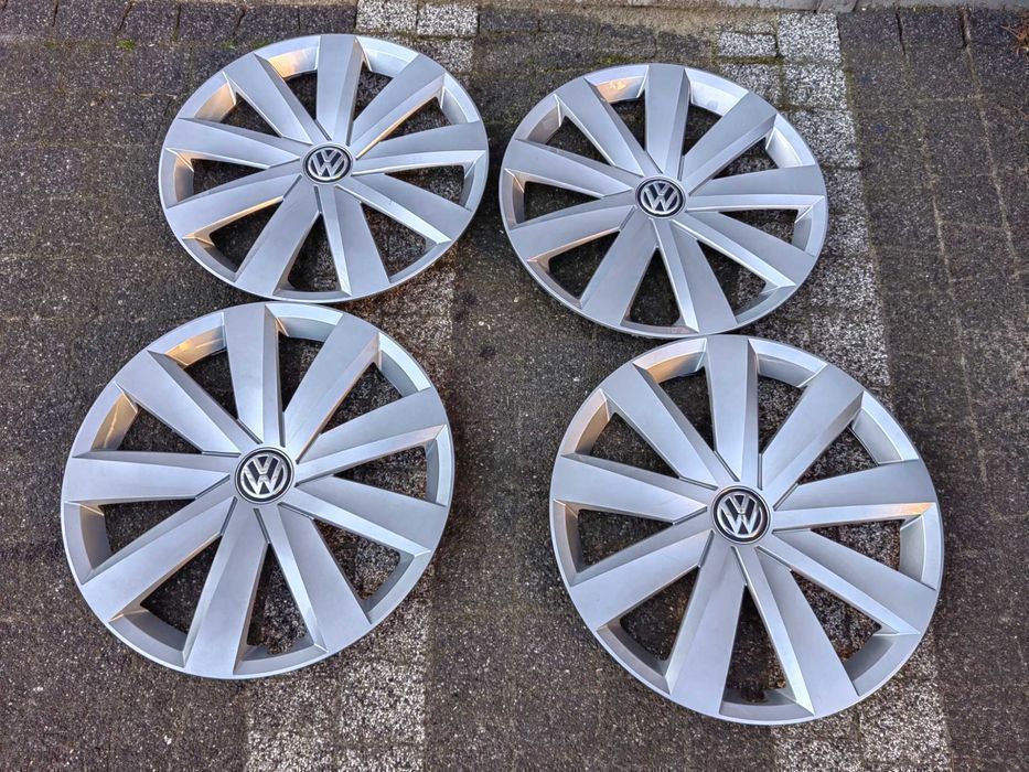 Kołpaki VW 16" Kmpl Org B ładne Passat Golf Caddy Touran Tiguan