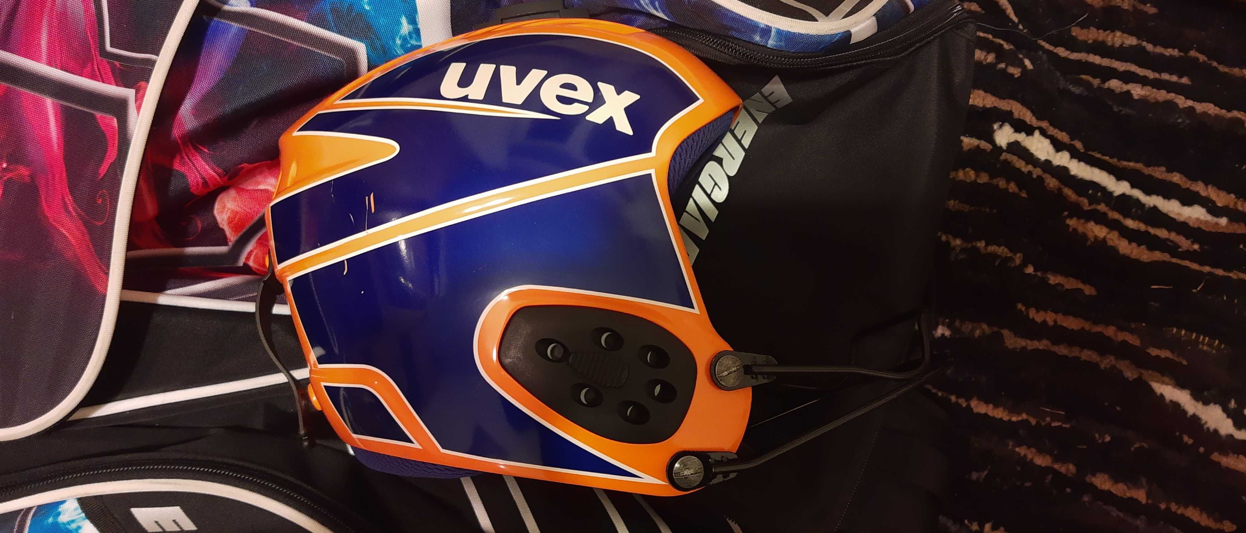 kask narciarski UVEX  Race (garda slalomowa) roz.M (bez gardy 99zł)