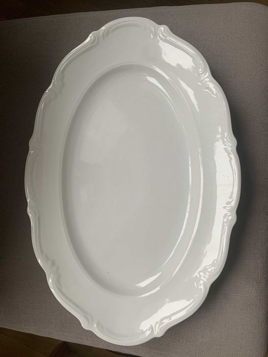 Półmisek owalny Wałbrzych 37 x 25 cm PRL