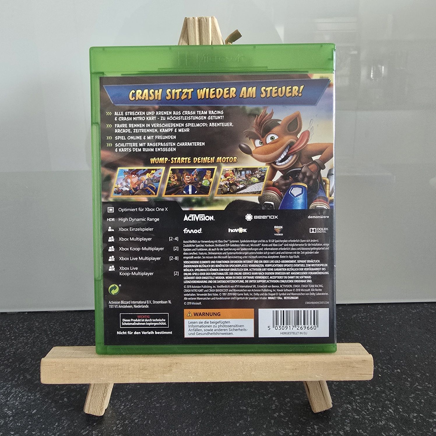 CTR Crash Team Racing xbox one wersja PL