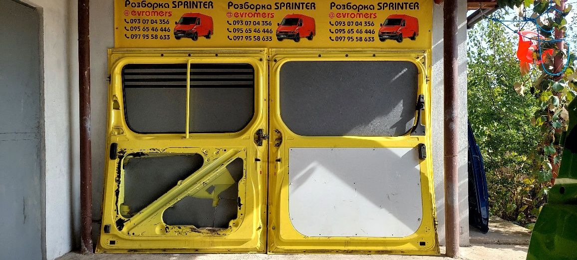 Розсувні двері ліві праві низькі високі Sprinter w906 Crafter Парус