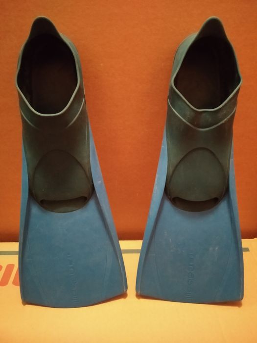 Silikonowe płetwy średnie do pływania Decathlon Nabaiji rozmiar 40-41