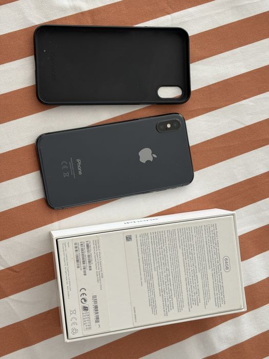 Iphone X , cor Preta , 64 Gb
