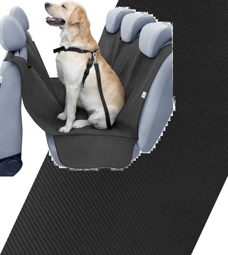 Mata dla psa na tylną kanapę samochodu.