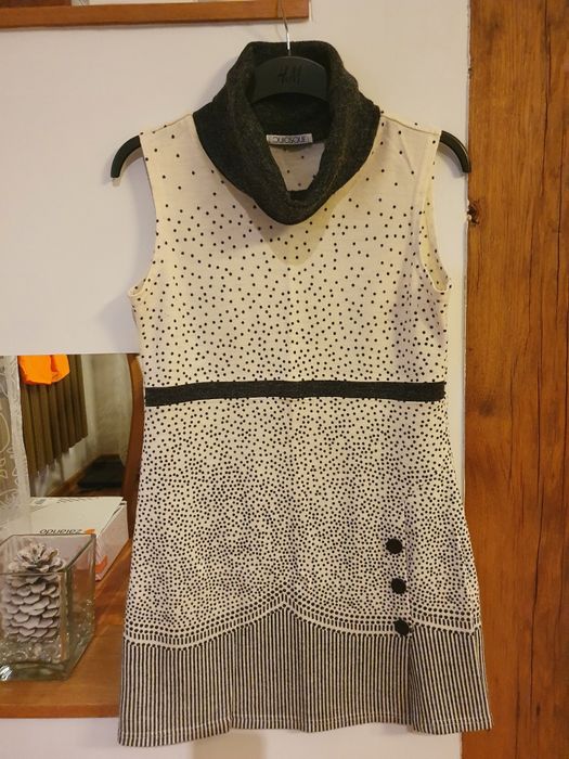 Tunika sukienka QUIOSQUE r. 38 M bluzka sweter swetr sweterek