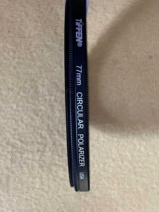 Лот фільтри TIFFEN 77mm circular polarizer +TIFFEN 77mm UV Protector