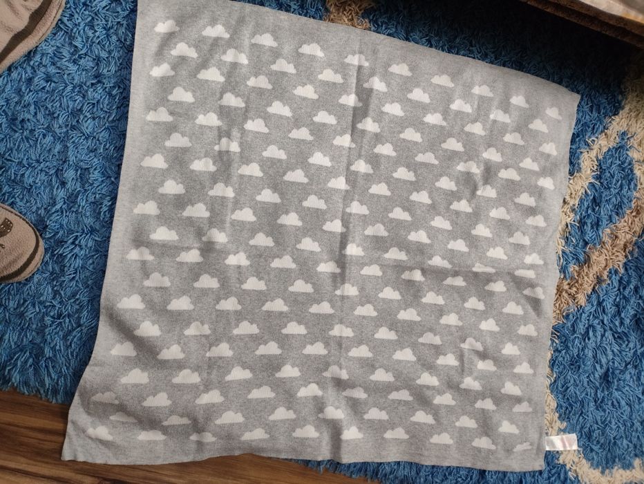 Плед, покривало дитяче 90*80 см, cotton 100%.