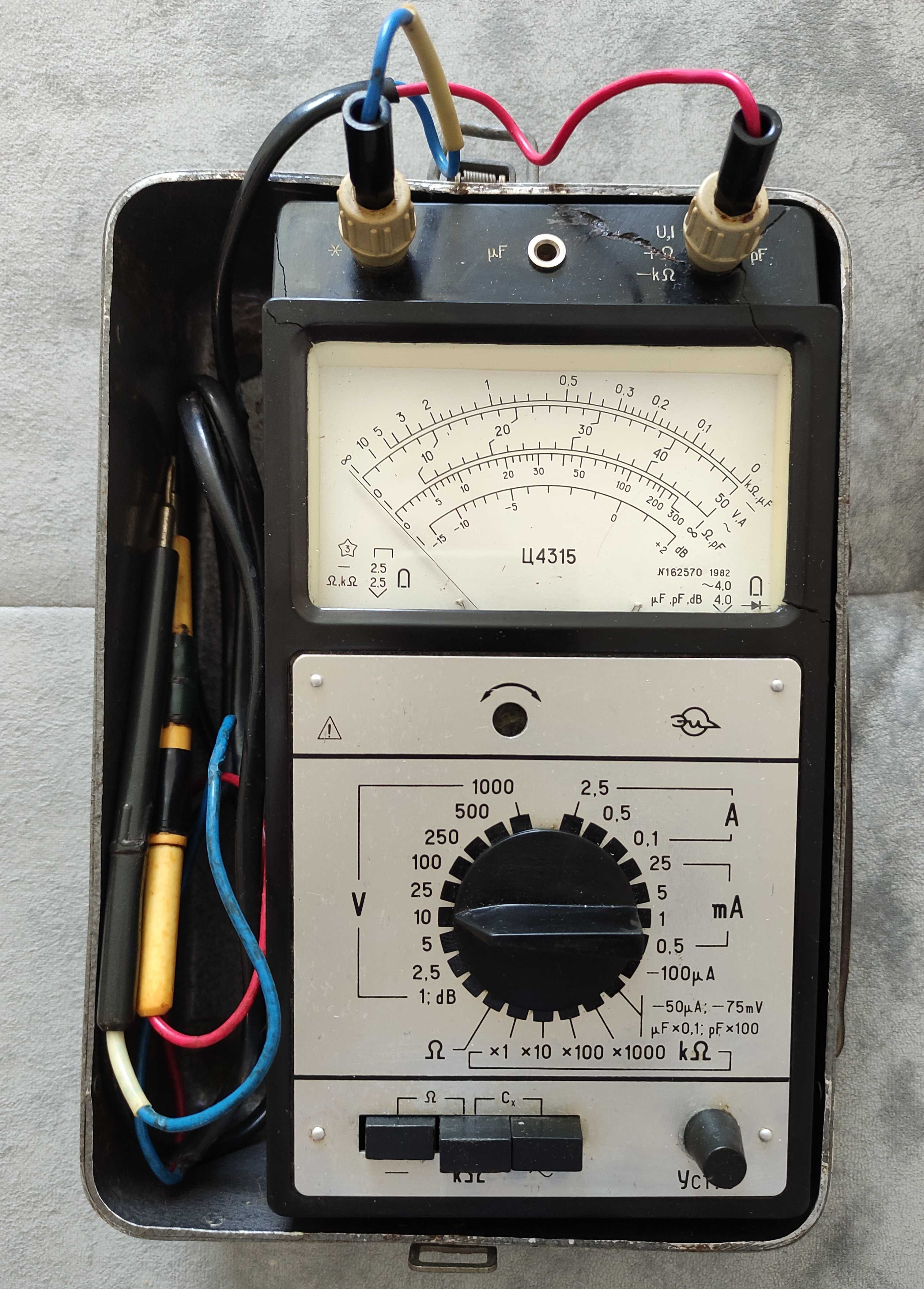 Ц4315 тестер вимірювальний прилад з СССР (справний)