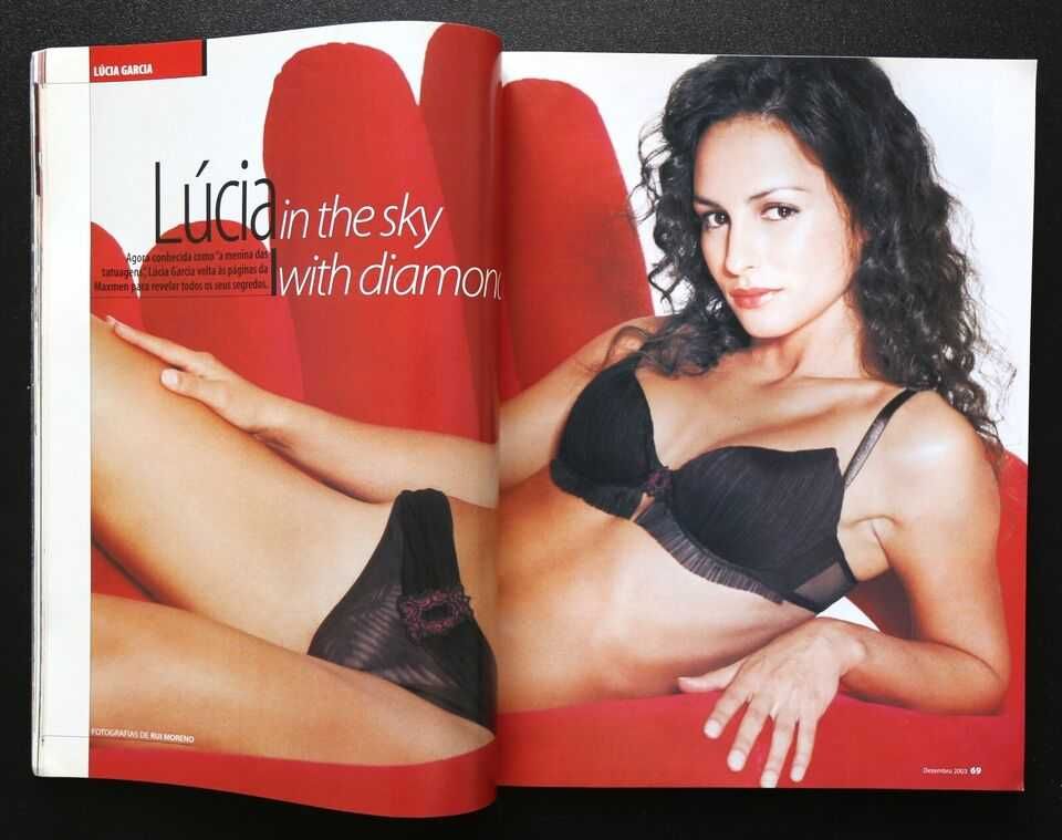 revista Maxmen Portugal 2003 Lucia Garcia Inna Zobova