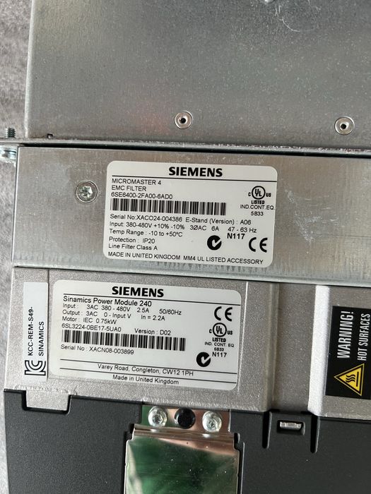 Falownik 0,75kw trójfazowy