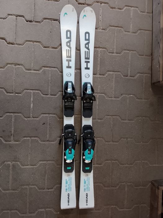 Narty juniorskie head world cup team rebels e.sl 118 cm