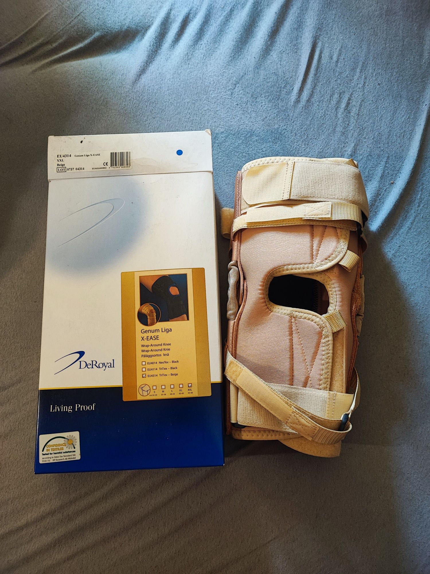 Orteza stabilizator na kolano deroyal xxl