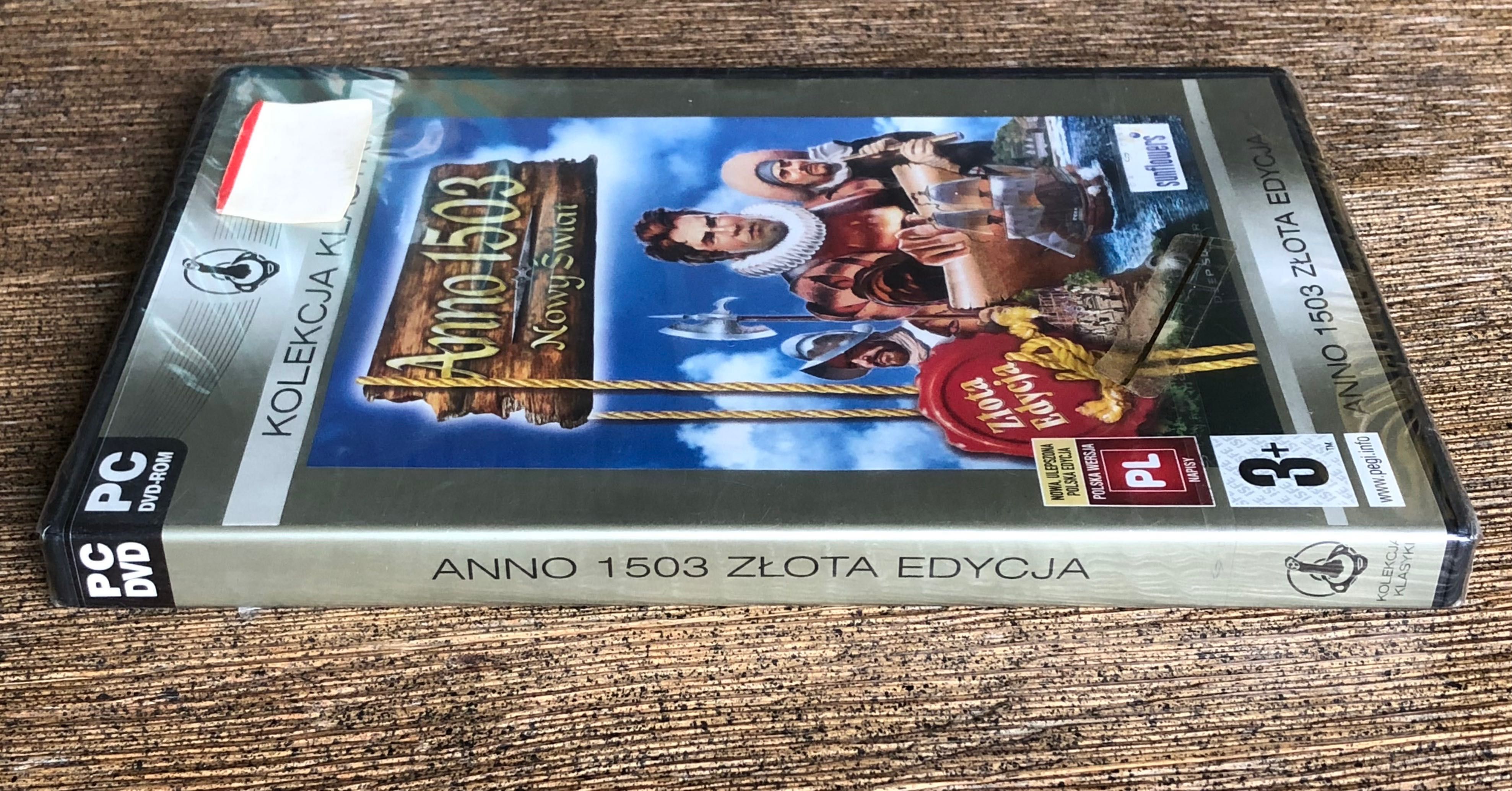 NOWA gra strategiczna ANNO 1503 Złota Edycja Kolekcja Klasyki komp PC