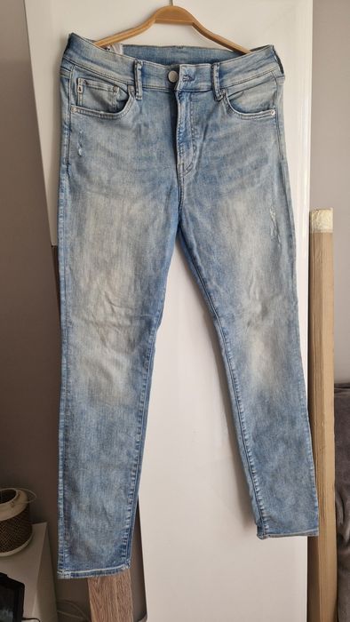 Spodnie jeansowe skinny HM rozm 33/32