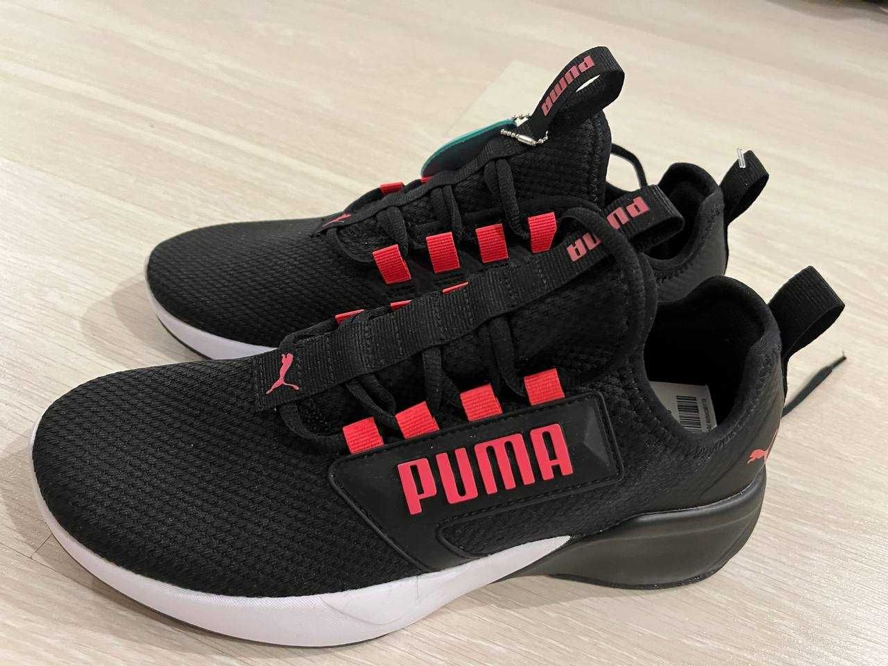 Кросівки чорні жіночі Puma Retaliate Mesh для бігу або тренувань нові