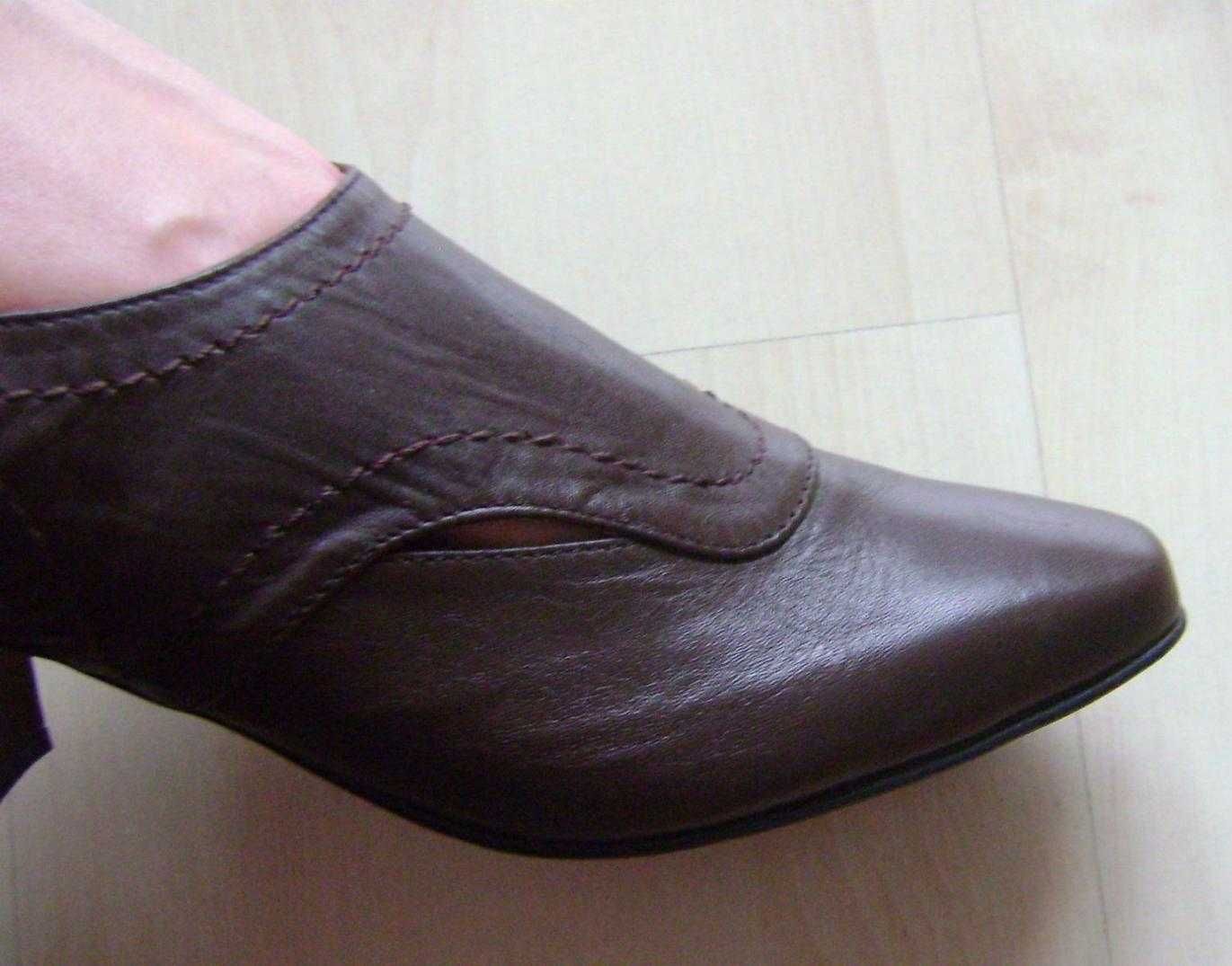 Syrena Nowe buty skóra naturalna roz 36