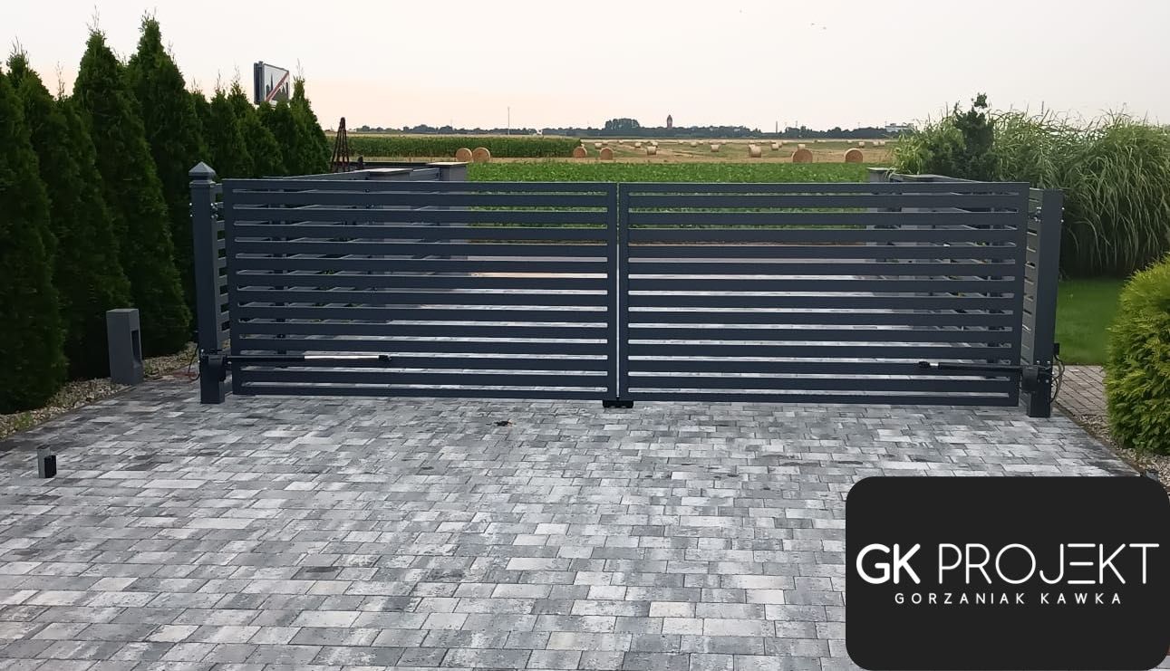 Ogrodzenie metalowe Bramy na wymiar Panele 3D Altany