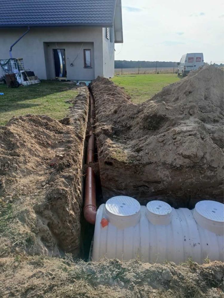 Przydomowa oczyszczalnia ścieków z włokna szklanego 1500l