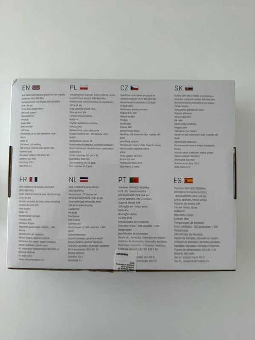 Telefone fixo Maxcom MM28D HS - NOVO