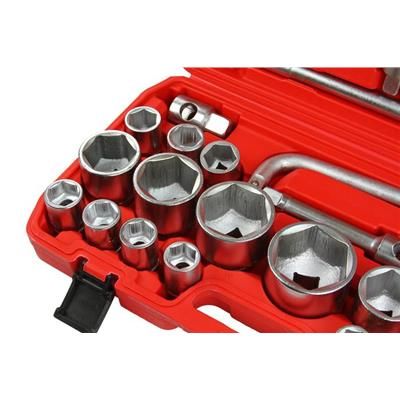 Klucze nasadowe 3/4" 1" 21-65mm 6-kąt 26el