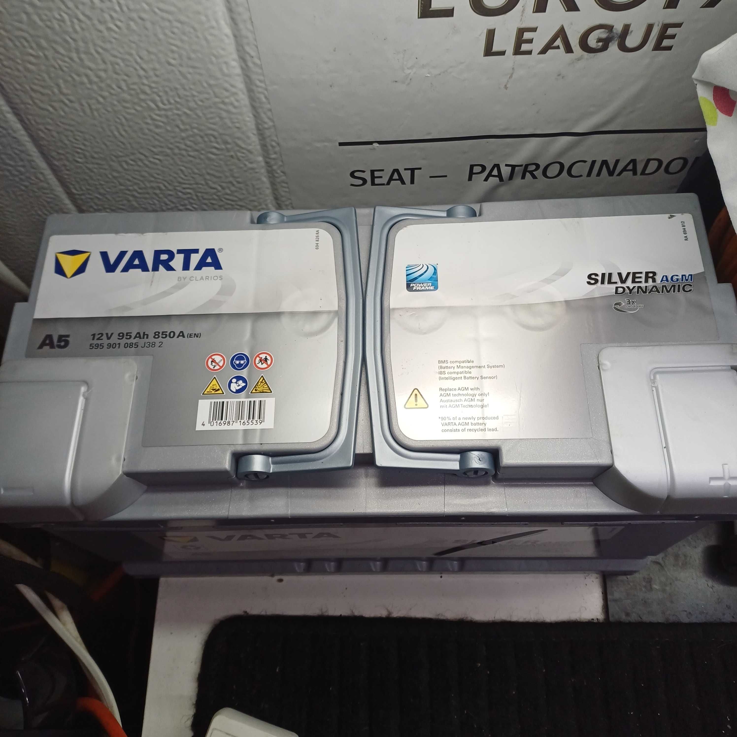 bateria VARTA nova 12v 95ah