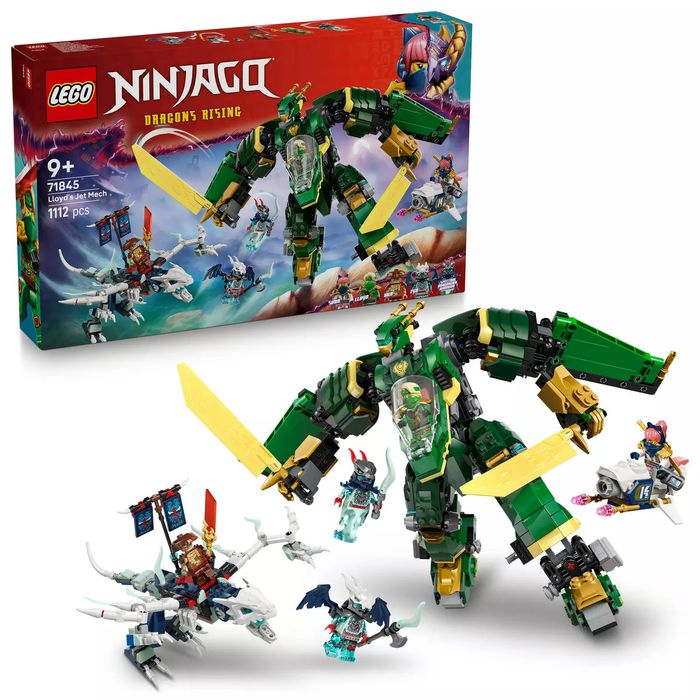 LEGO Ninjago Odrzutowy mech Lloyda 71845. LEGO