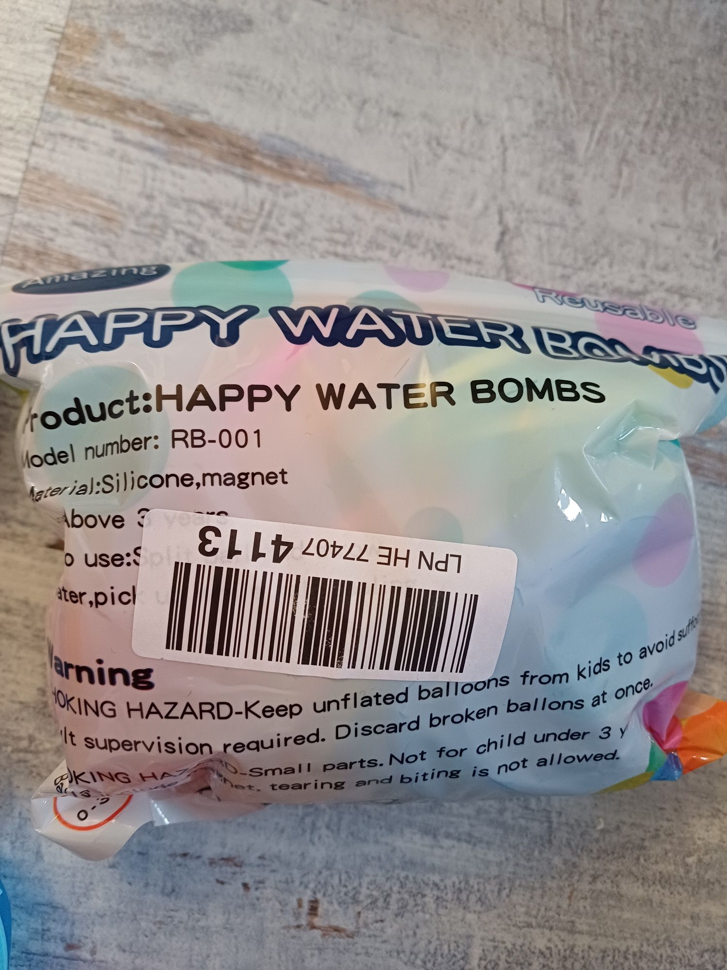Bomby z balonow wodnych