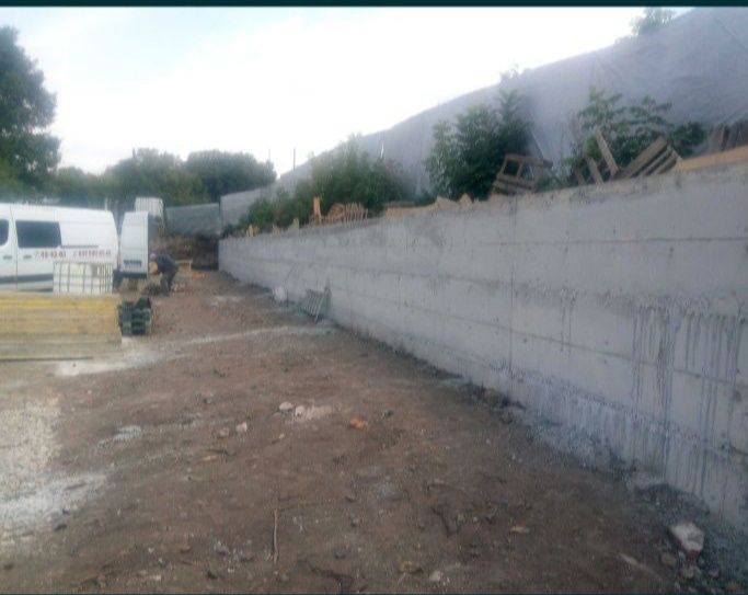 Бетонні роботи Фундамент Власна опалубка