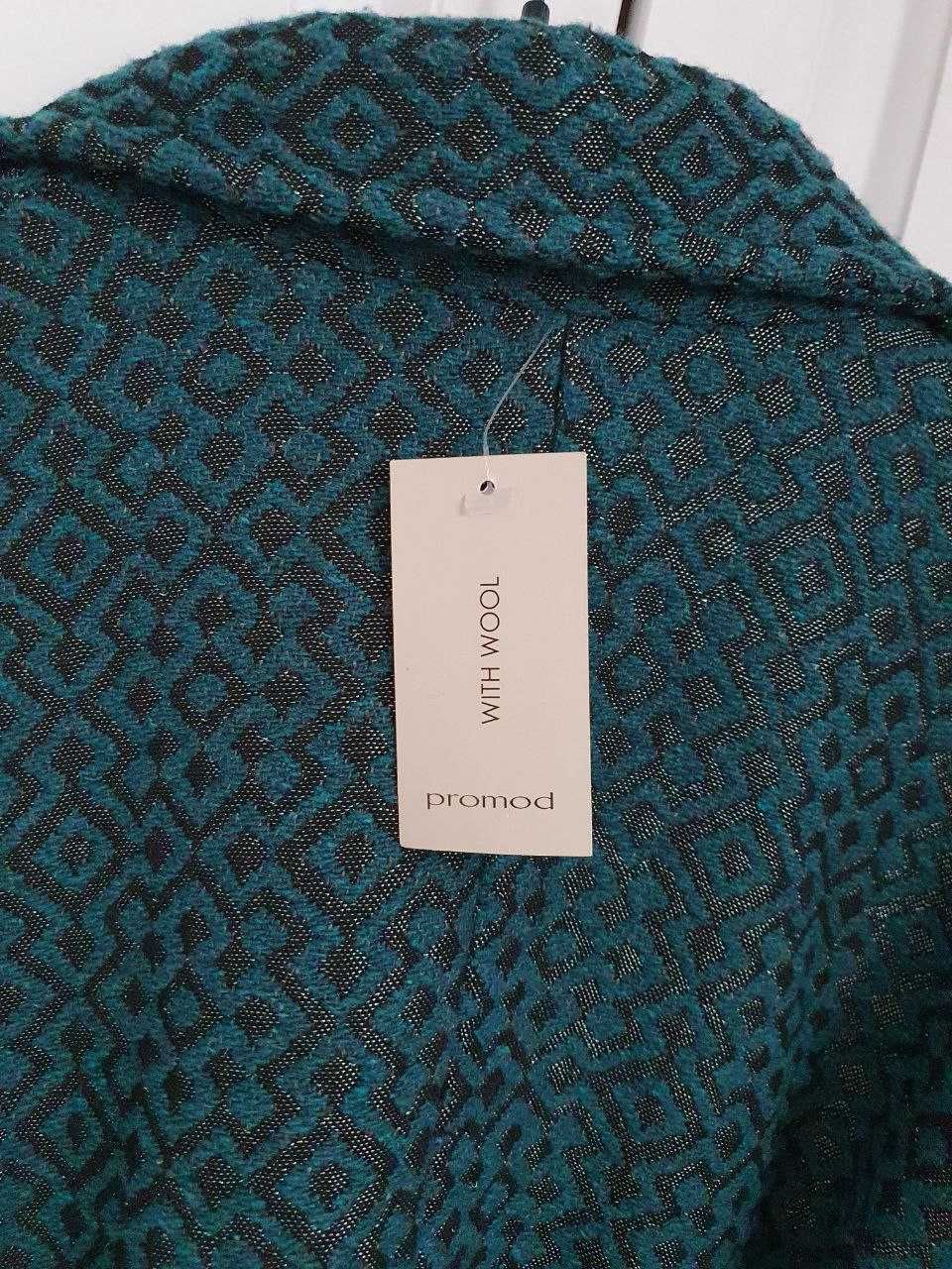 Нове Пальто жакет жіноче брендове Promod шерстяне