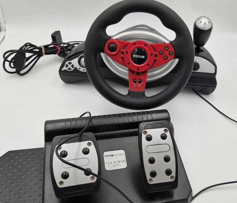 Kierownica Easy Touch ET-2034 Speed ​​Force do PC/ PS2/ PS3 OKAZJA!