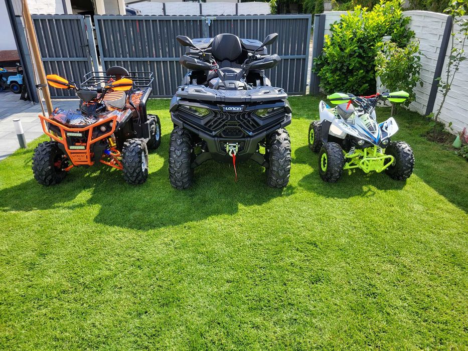 Quad Loncin XWolf 700 jak nowy, serwisowany ,gwarancja, kufer
